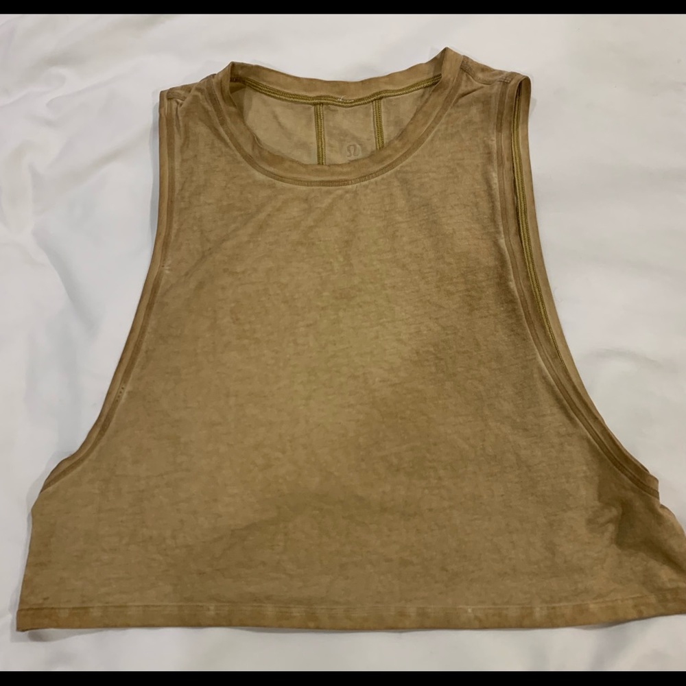 Lululemon Muscle Love Crop Tank- 6